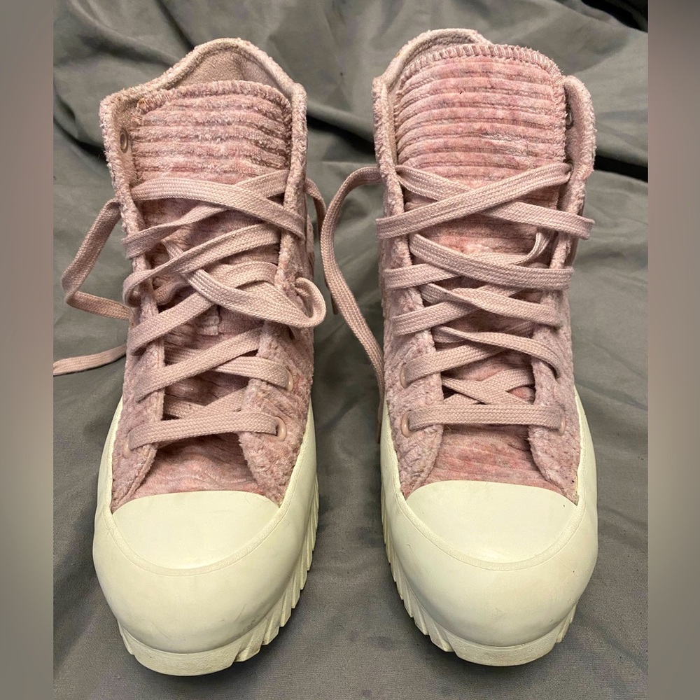 Converse Chuck Taylor All Star Lugged 2.0 High Striped Knit Shoes